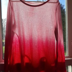 Pink Gradient Long Sleeve